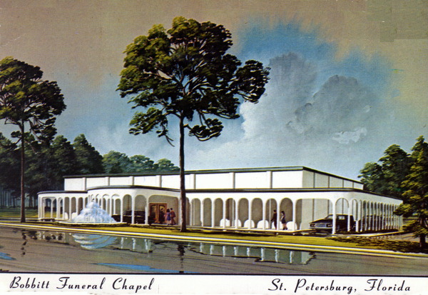 Florida Memory • Bobbitt Funeral Home - Saint Petersburg, Florida.