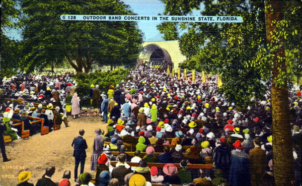 Outdoor band concerts in the Sunshine State - Saint Petersburg, Florida