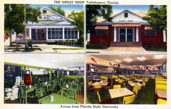 The Sweet Shop, across from Florida State University - Tallahassee, Florida.