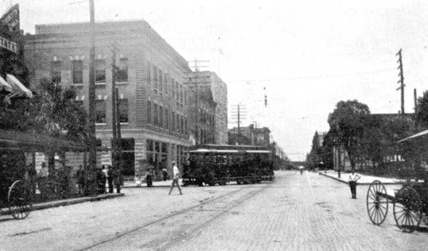 Franklin Street, looking north from Lafayette Street.