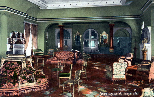 The parlor, Tampa Bay Hotel - Tampa, Florida