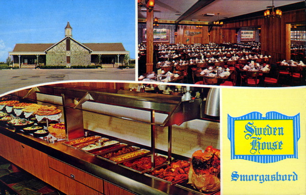 Sweden House Smorgasbord - Tampa, Florida.