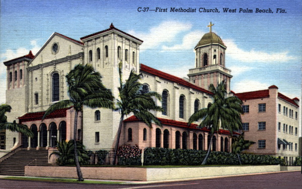 First Methodist Church - West Palm Beach, Florida.