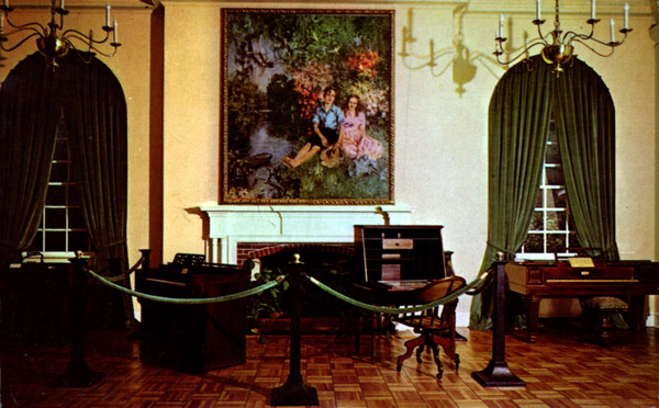 North wing of the Foster Museum - White Springs, Florida