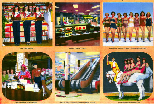 Webb's City, Home of the World's most unusual drugstore - Saint Petersburg, Florida..