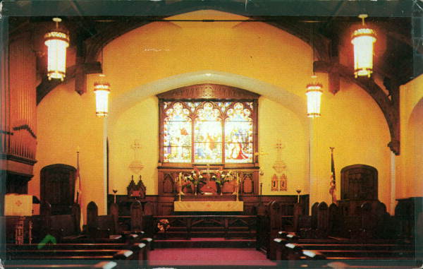 Interior of the Trinity Episcopal Church - Saint Augustine, Florida