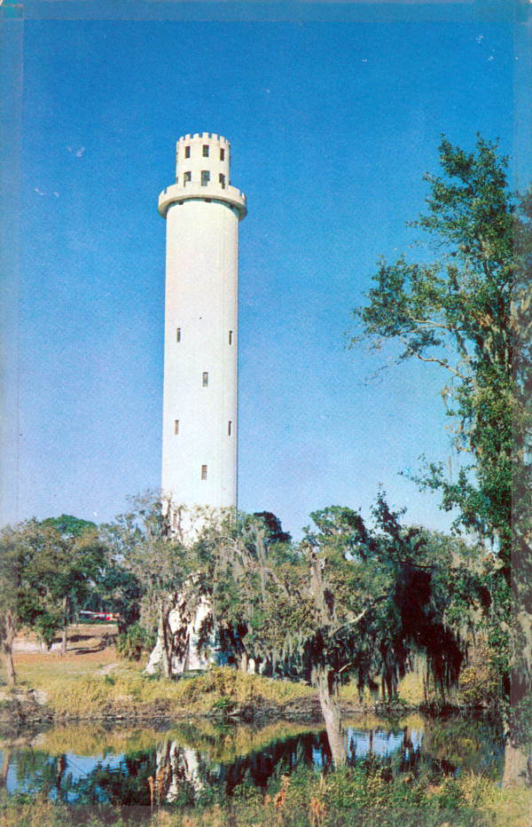 Tower of Hillsborough River - Tampa, Florida .