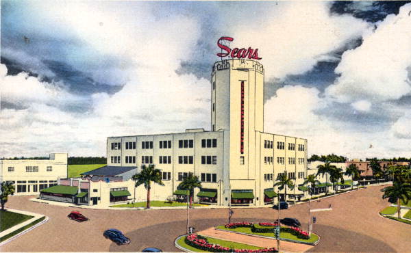 Sears Roebuck & Co. department store - Miami, Florida.