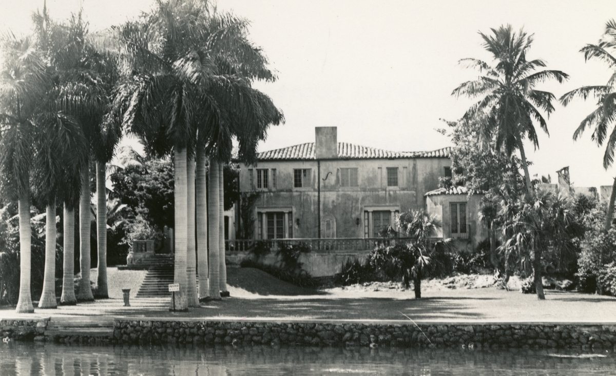 Tatum estate on the Miami River.