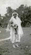 Portrait of an African American bride in Hibernia.