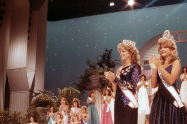 Scene from the Miss Teen USA pageant in the Lakeland Civic Center.
