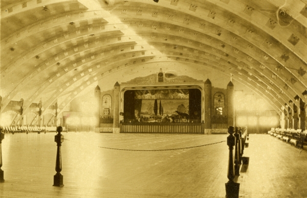 Interior view of the Davis Islands Coliseum in Tampa.