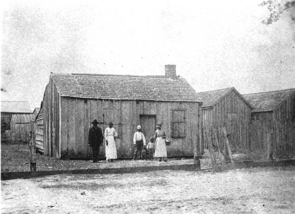 African American families and their homes - Apalachicola.