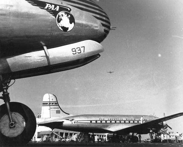 Pan American airplanes at Miami International