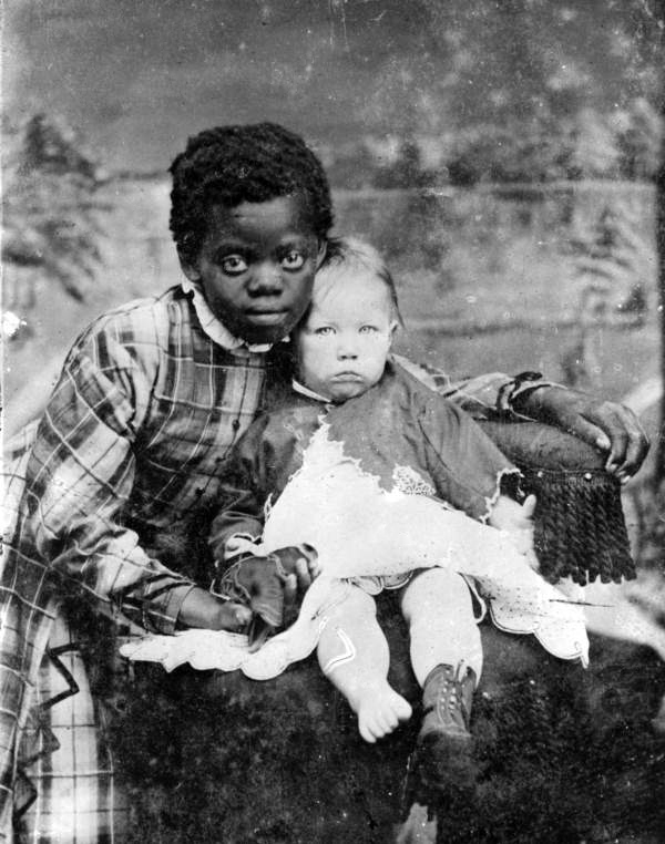 Magby Peterson and his nanny