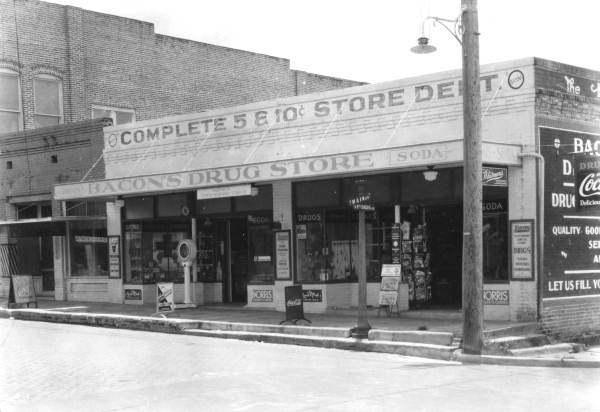 Bacon's drug store