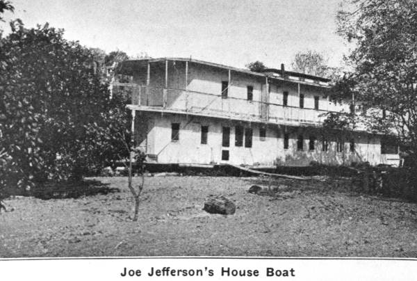 Joe Jefferson's houseboat (The Wanderer) on New River- Fort Lauderdale, Florida