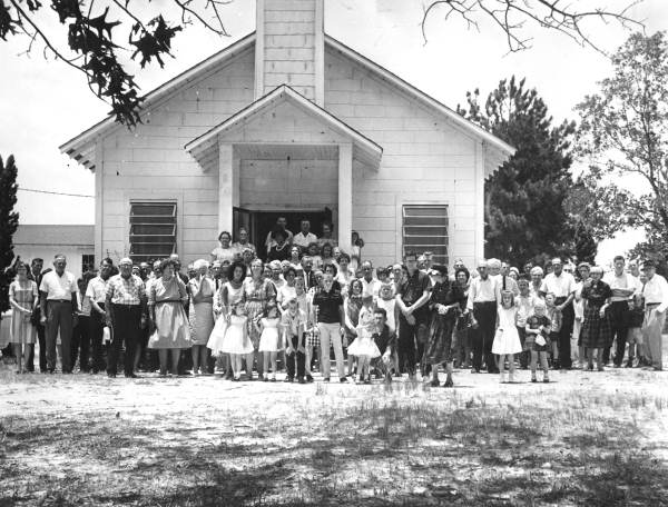 Bailey family reunion at the Magnolia Baptist Church