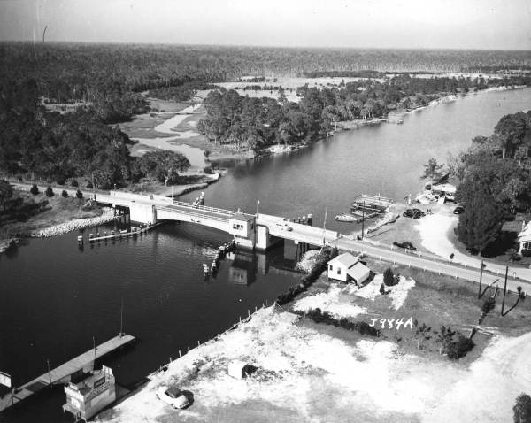 Palm Valley Bridge over the Intracoastal waterway - Palm Valley, Florida