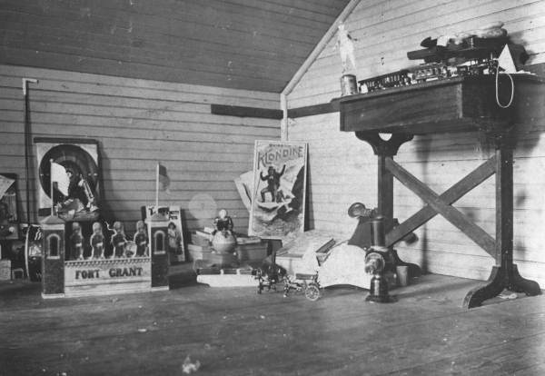 Laurance Allen's room and toys