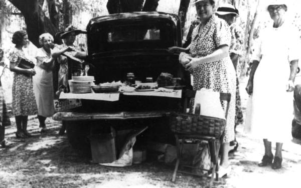 Tailgate party in Columbia County