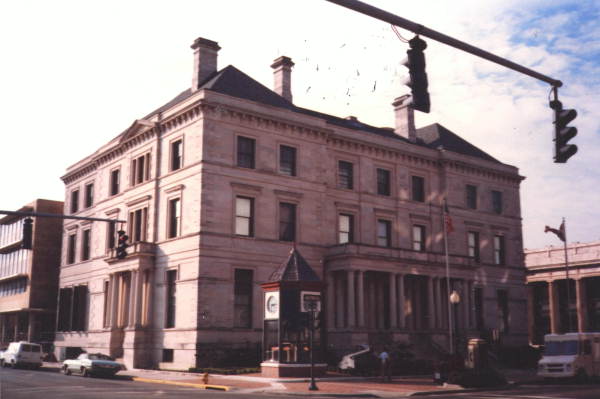 Escambia County courthouse in Pensacola.