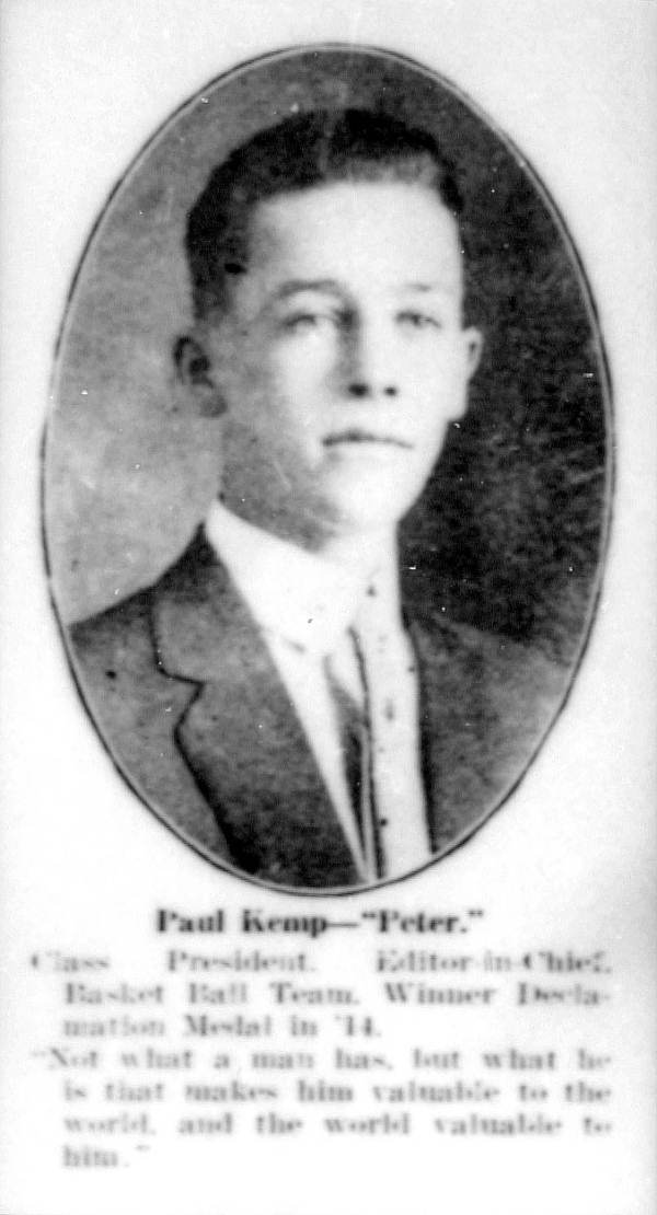 Portrait of Paul Kemp