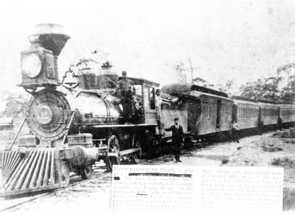 Sanford & St. Petersburg Railroad Company engine #11.