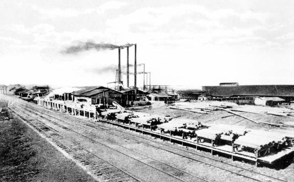 Railroad depot in Arcadia