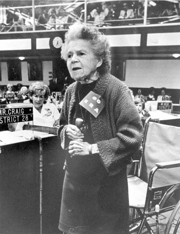 Anna Forbes Liddell in the Florida House of Representatives.