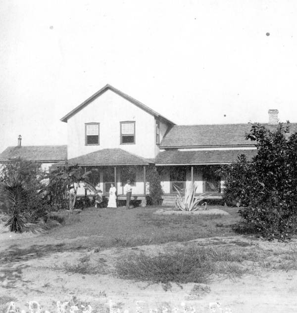A. D. Key home on Lake Eustis.