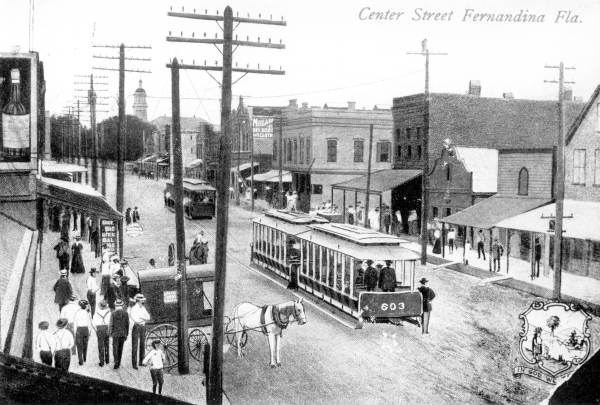 Street scene - Fernandina, Florida.