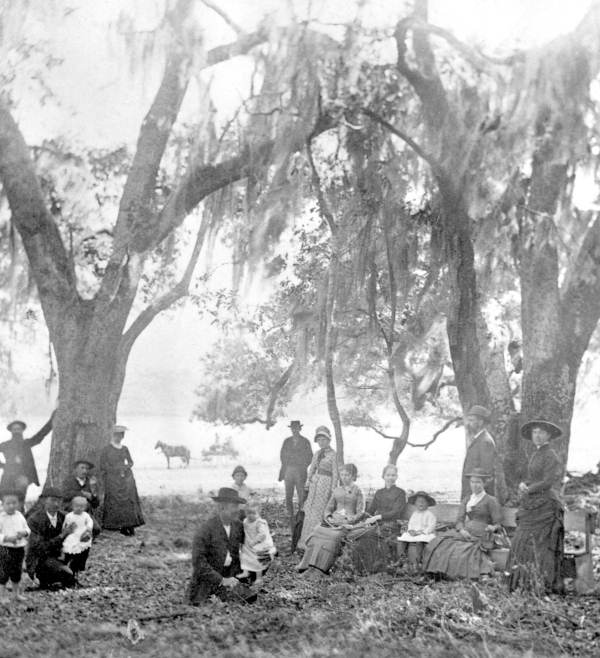People near Lake Consuelo - Floral City, Florida.