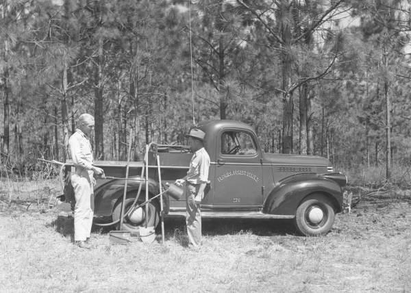 Florida Forest Service truck and equipment