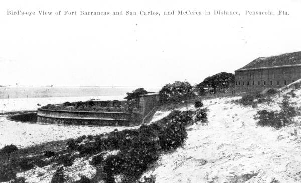 View of Fort Barrancas - Pensacola, Florida.