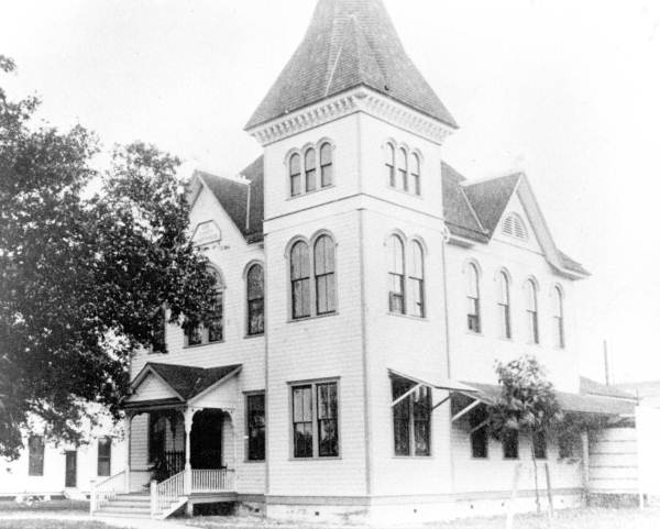 First courthouse for Lee County - Fort Myers, Florida..