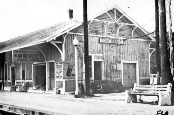 Railroad depot..