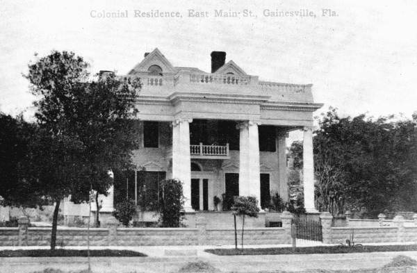 Colonial Residence, East Main St., Gainesville, Florida..