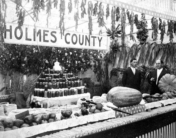 Agricultural exhibit at the Pensacola Fair