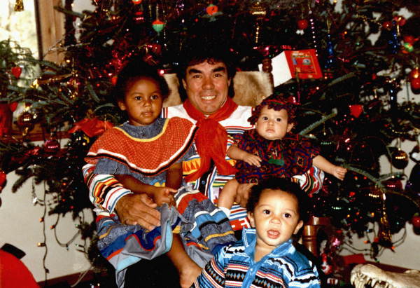 James E. Billie and grandchildren wishing you season's greetings.