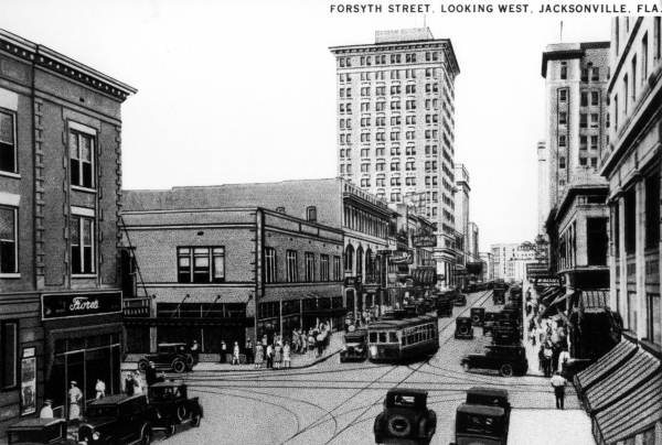 Forsyth Street - Jacksonville, Florida.