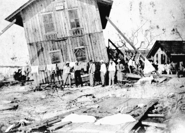 Hurricane damage : Marathon, Florida