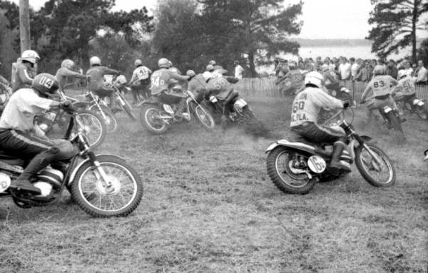 Trail bike race at Lake Jackson - Tallahassee, Florida