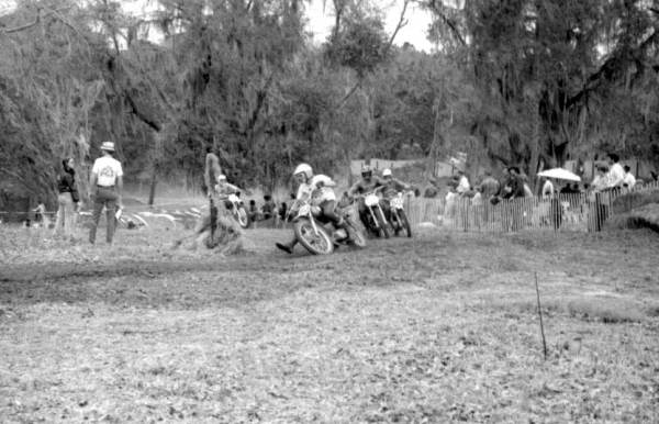 Trail bike race at Lake Jackson - Tallahassee, Florida