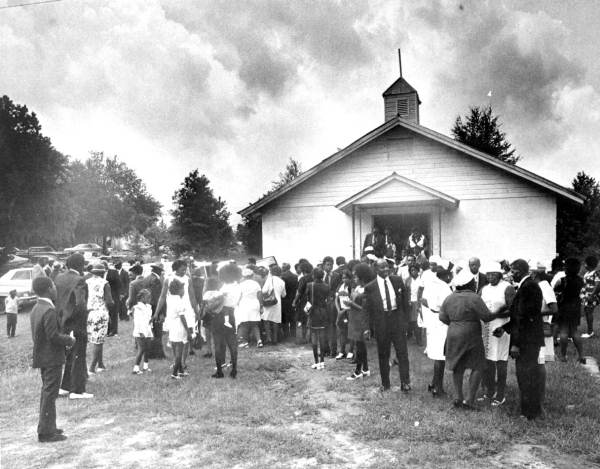 Florida Memory • Funeral of Dan Brown - Leon County, Florida.