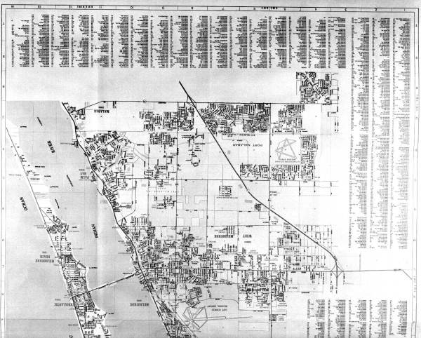 Florida Memory • Map of Melbourne
