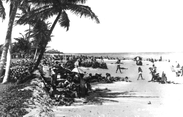 February day at the beach.