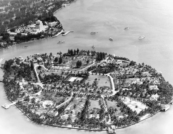 Aerial view of Belle Isle