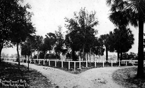 Entrance to Enchantment Park : New Port Richey, Florida