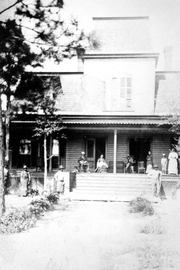 Winter home of B.F. Stiles.